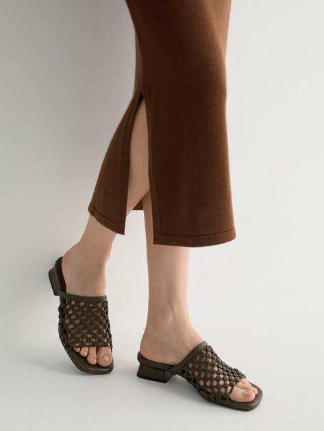 TENDANCE Mules (genuine leather)