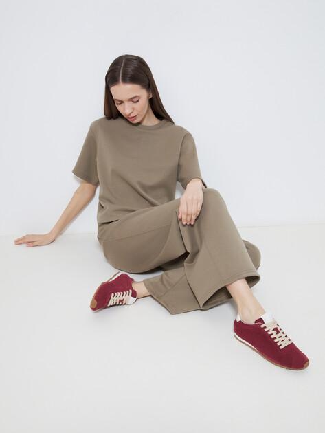 MAISON DAVID With trousers (cotton/polyester)