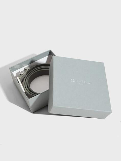 MAISON DAVID Belt (genuine nubuck)