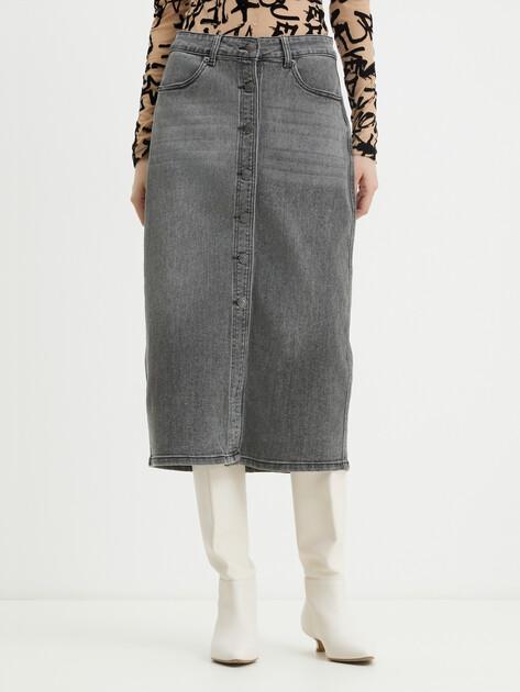 MAISON DAVID Midi (cotton/polyester)