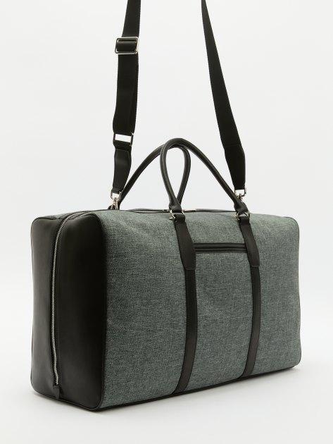TENDANCE Travel bag (textile/genuine leather)