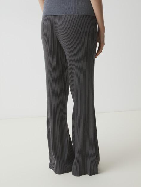 MAISON DAVID Straight-leg jeans (polyester/wool)