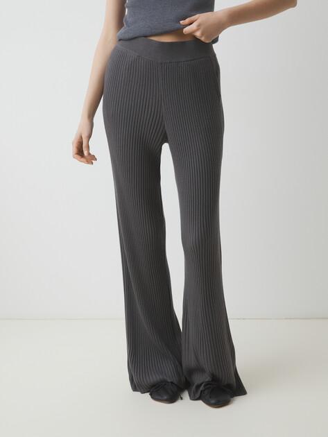 MAISON DAVID Straight-leg jeans (polyester/wool)