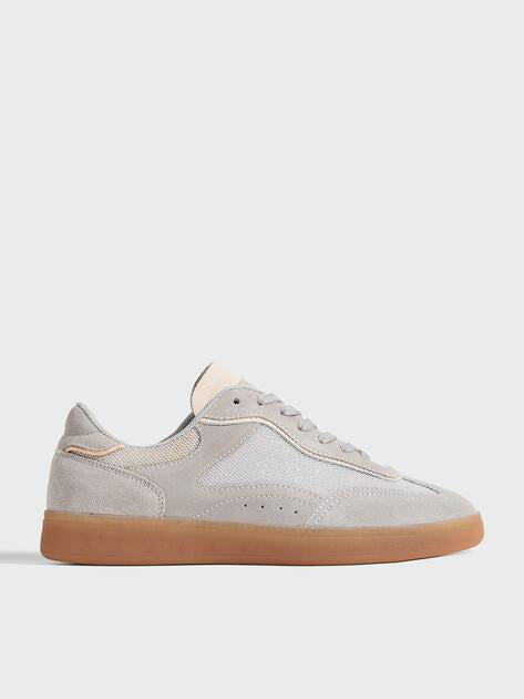 MAISON DAVID Sneakers (natural suede/textile)