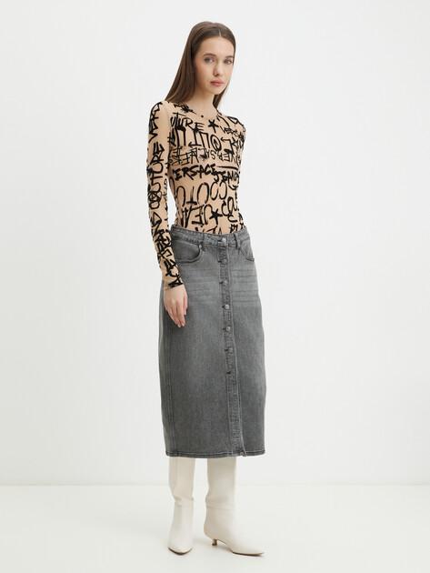 MAISON DAVID Midi (cotton/polyester)