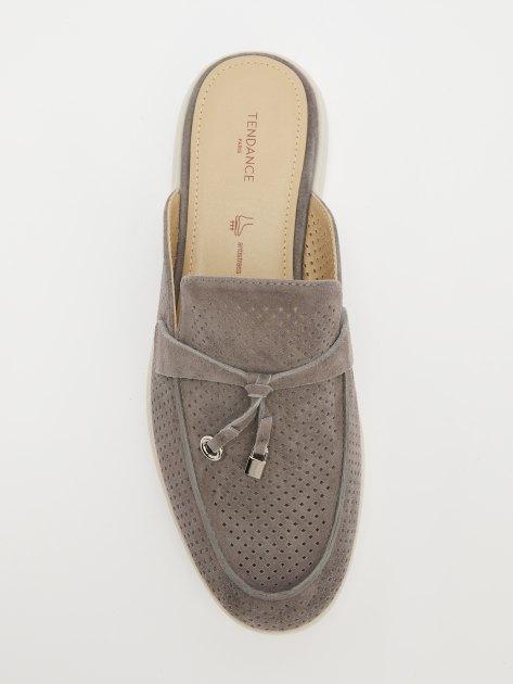 TENDANCE Mules (natural suede)