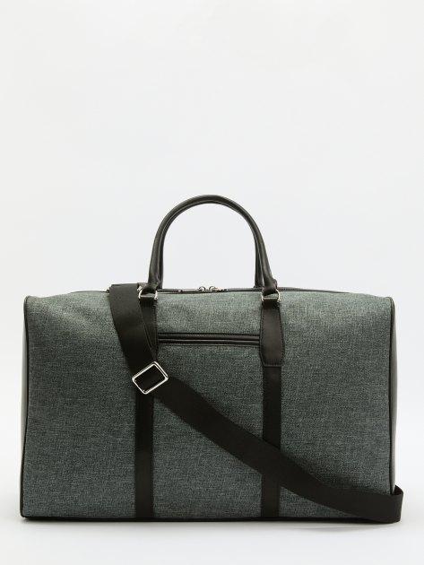 TENDANCE Travel bag (textile/genuine leather)