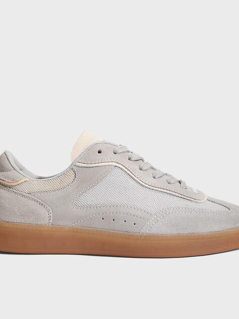 MAISON DAVID Sneakers (natural suede/textile)