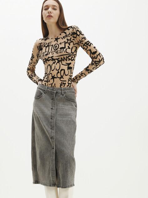 MAISON DAVID Midi (cotton/polyester)