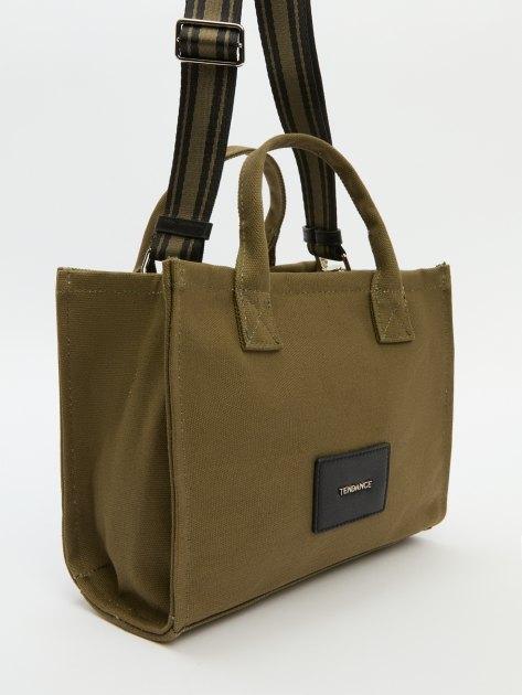 TENDANCE Tote (textile/genuine leather)