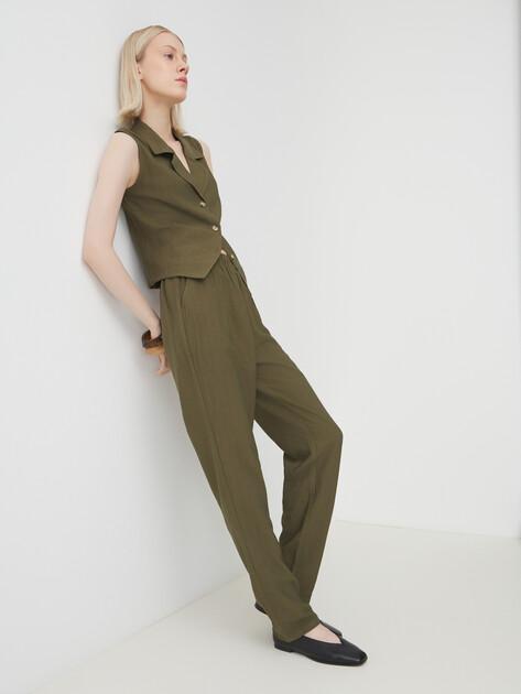 MAISON DAVID Straight-leg jeans (viscose/nylon)