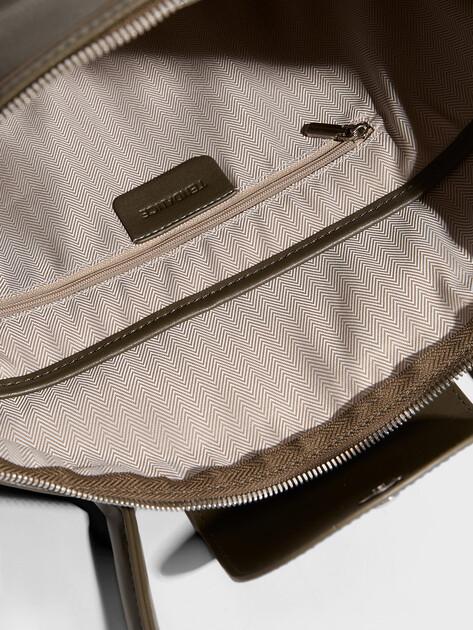 TENDANCE Tote (textile/genuine leather)