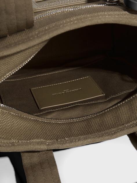 MAISON DAVID Tote (textile/faux leather)