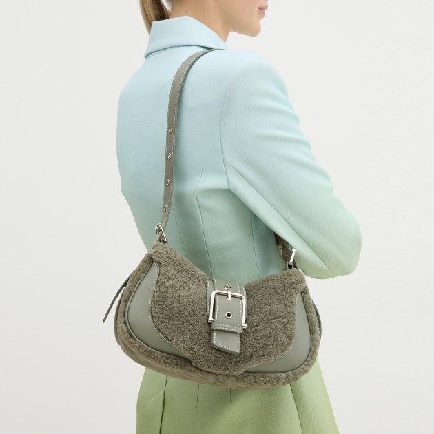 TENDANCE Bag (genuine fur/genuine leather)