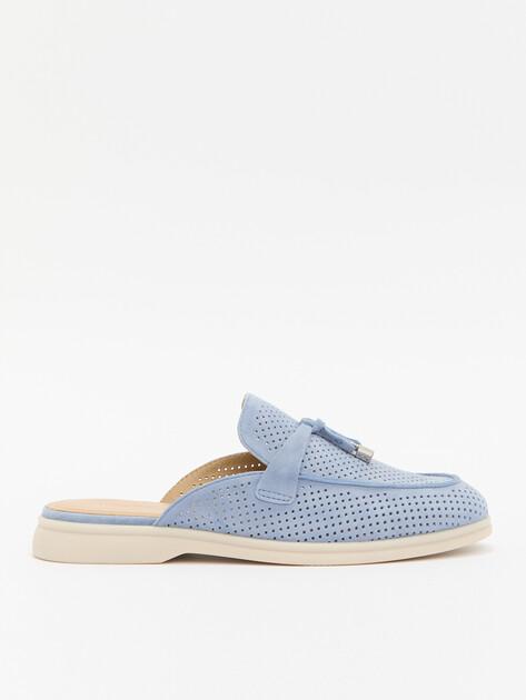 TENDANCE Mules (natural suede)