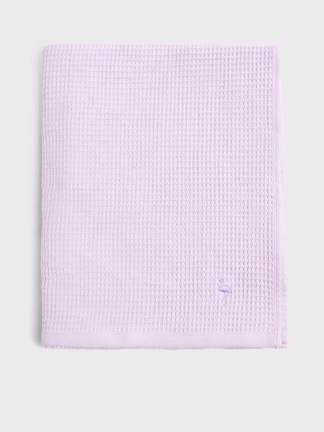 MAISON DAVID Waffle bath towel 100x150