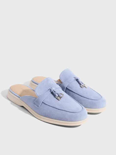 TENDANCE Mules (natural suede)