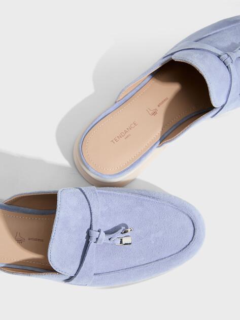 TENDANCE Mules (natural suede)