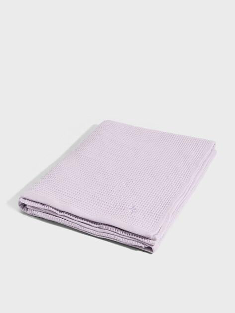 MAISON DAVID Waffle bath towel 100x150
