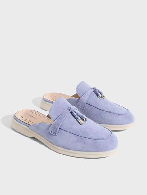TENDANCE Mules (natural suede)