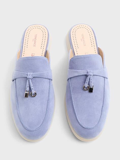 TENDANCE Mules (natural suede)