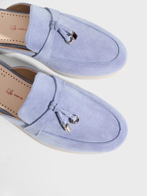 TENDANCE Mules (natural suede)