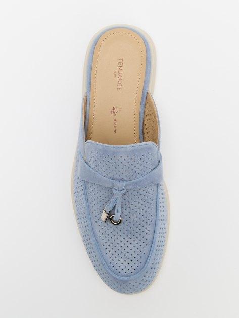 TENDANCE Mules (natural suede)