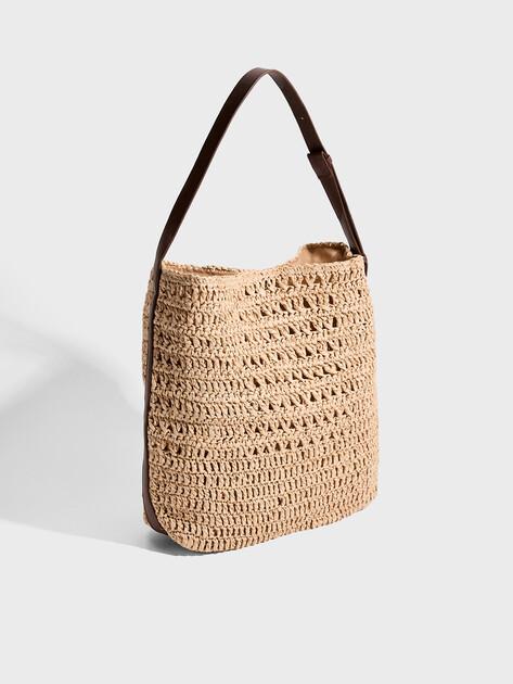 TENDANCE Bag (cotton/genuine leather)