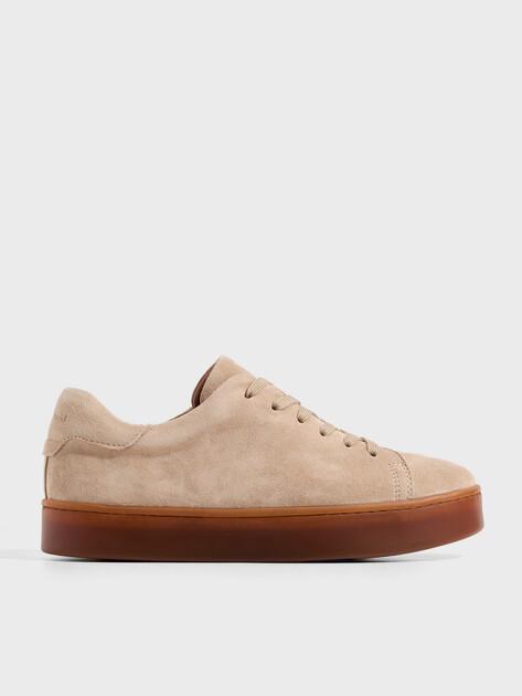 MAISON DAVID Sneakers (natural suede/natural rubber sole)
