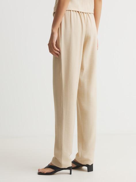 MAISON DAVID Straight-leg jeans (viscose/nylon)