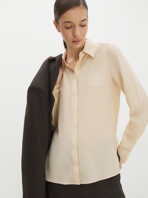 MAISON DAVID Blouse (natural silk)