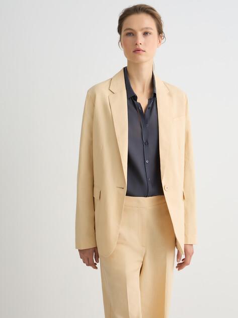 MAISON DAVID Jacket (cotton/linen)