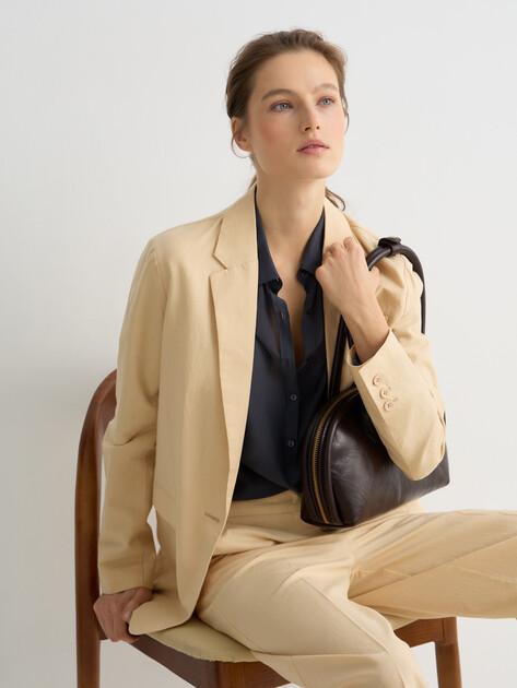 MAISON DAVID Jacket (cotton/linen)