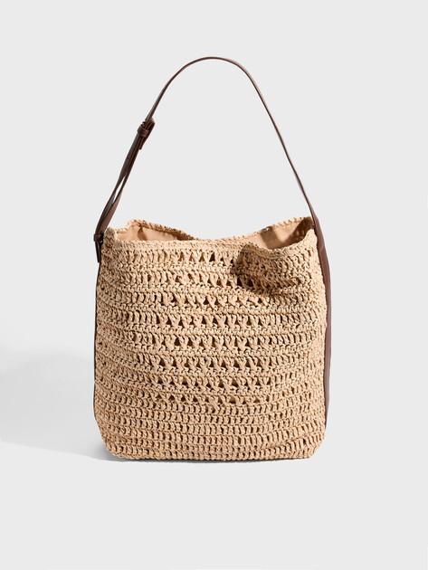TENDANCE Bag (cotton/genuine leather)