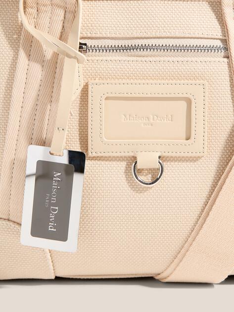 MAISON DAVID Tote (textile/faux leather)