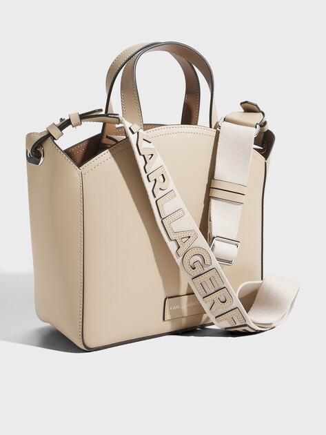 KARL LAGERFELD Tote k/circle sm tote perforated (genuine leather)