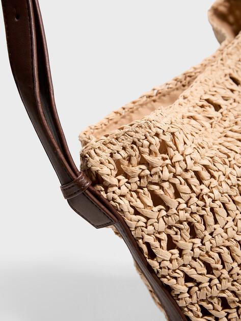 TENDANCE Bag (cotton/genuine leather)