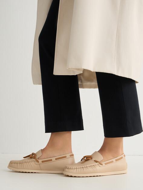 TENDANCE Topsiders (γνήσιο δέρμα)