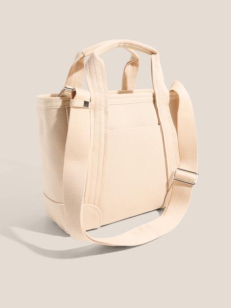 MAISON DAVID Tote (textile/faux leather)