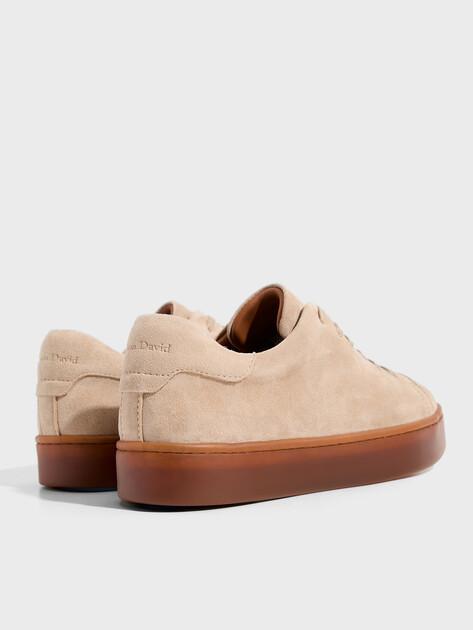 MAISON DAVID Sneakers (natural suede/natural rubber sole)
