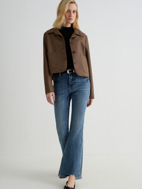 MAISON DAVID Flared Jeans (cotton/polyester)