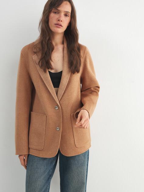 MAISON DAVID Jacket (natural wool)