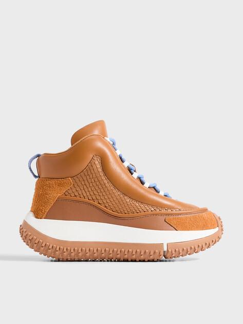 4CCCCCEES High-top Kapok Goni sneakers (genuine leather)
