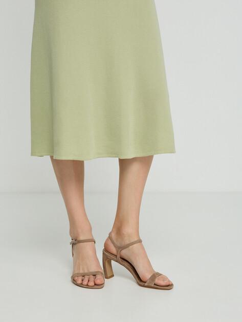 TENDANCE Sandals (natural suede)