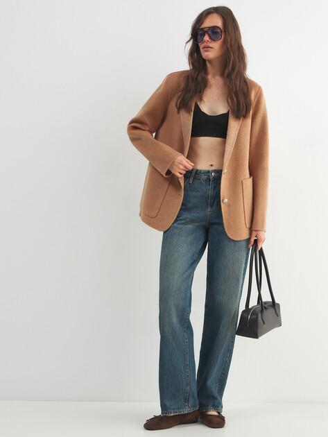 MAISON DAVID Jacket (natural wool)