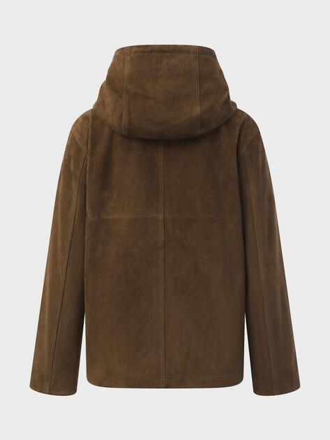 MAISON DAVID Jacket (genuine suede)