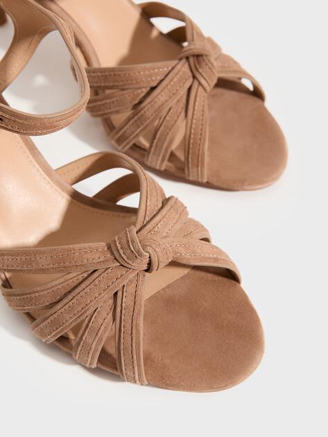 TENDANCE Sandals (natural suede)