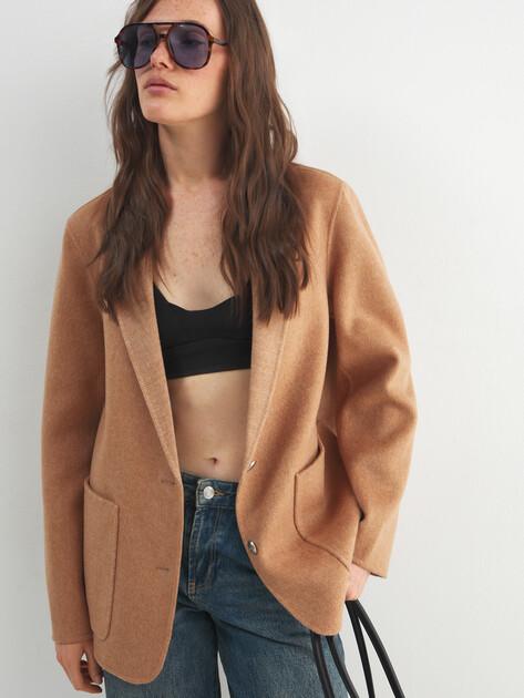 MAISON DAVID Jacket (natural wool)