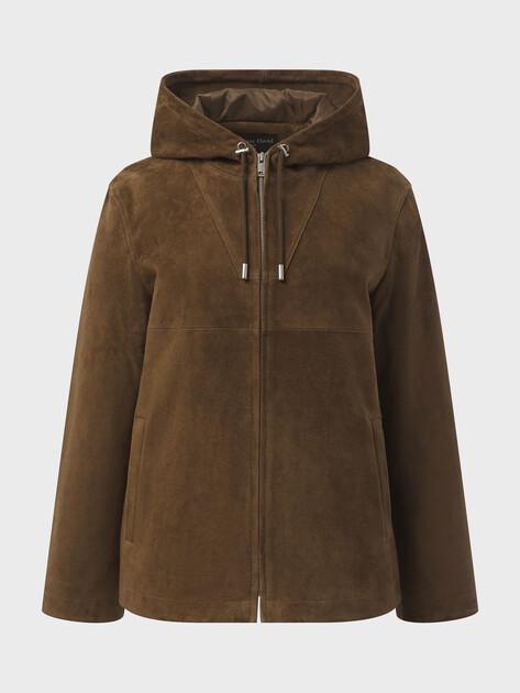 MAISON DAVID Jacket (genuine suede)