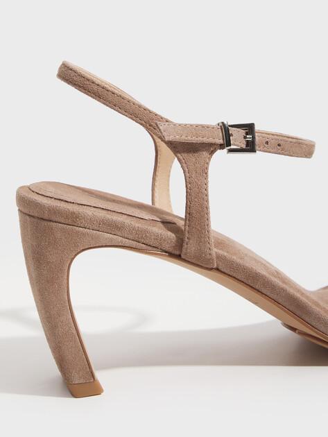 TENDANCE Sandals (natural suede)